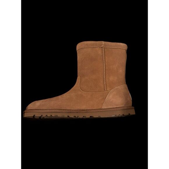 Ugg Australia Boots Mia Unlined Leather Tassel tan Womens Size 7 new - Picture 3 of 5